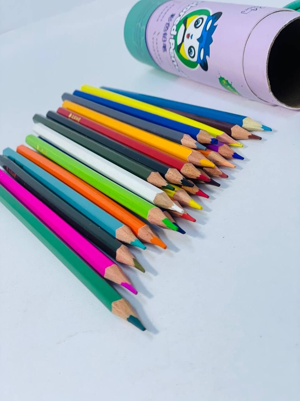 الوان خشب  COLORED PENCILS 🎨 ٢٤ لون