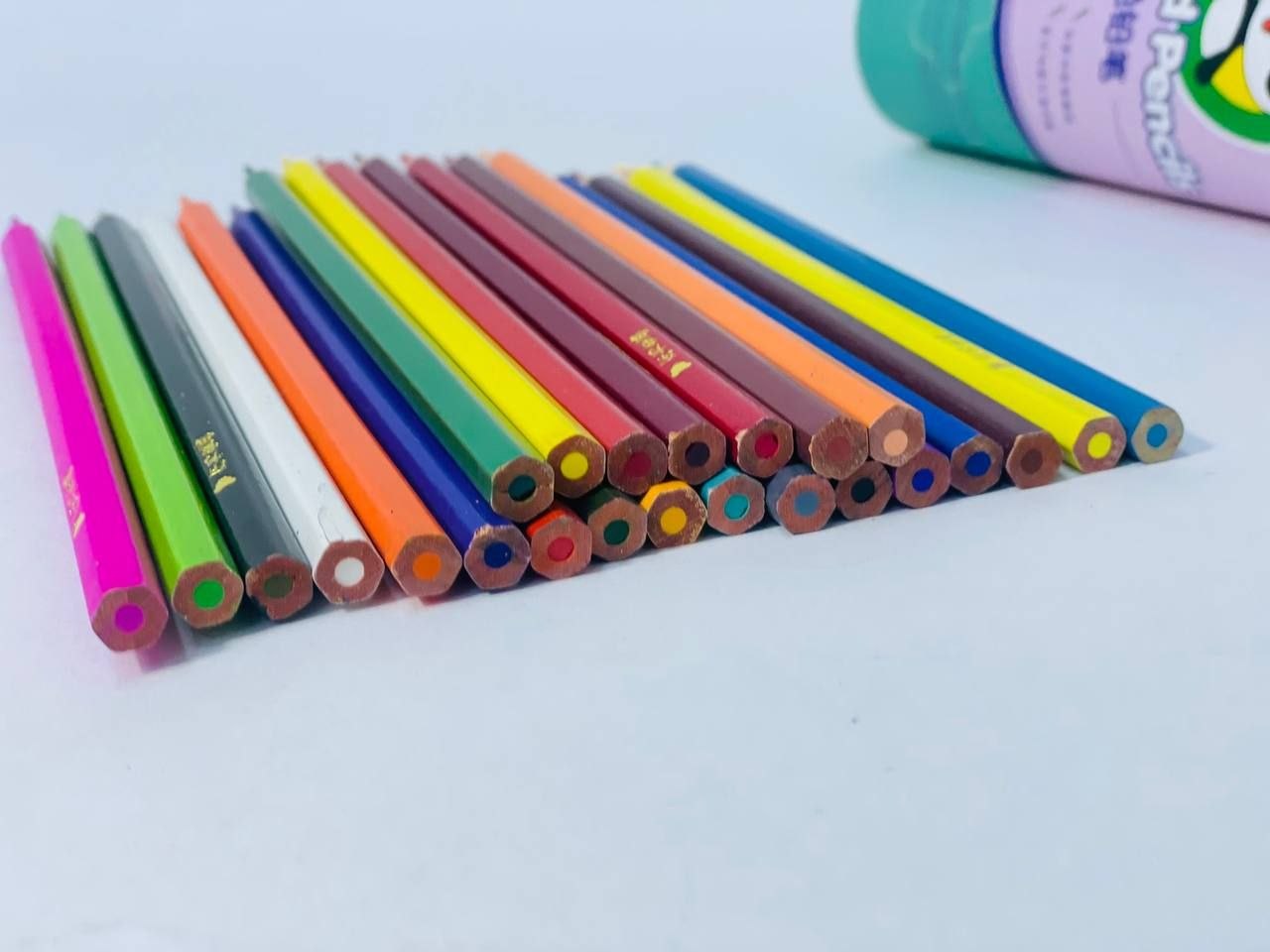 الوان خشب  COLORED PENCILS 🎨 ٢٤ لون