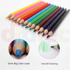 الوان خشب  COLORED PENCILS 🎨 ٢٤ لون