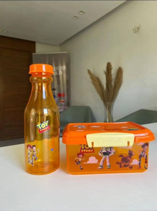 طقم اللانش بوكس و الزجاجة 🍜🍶