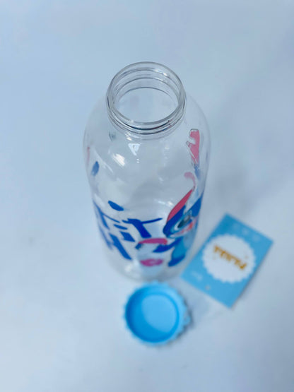 زجاجة المياه الشفافة  ❇️♻️☑️✨✨