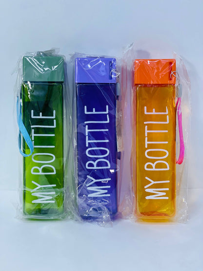 زجاجة المياه MY BOTTLE الشفافة 🫙