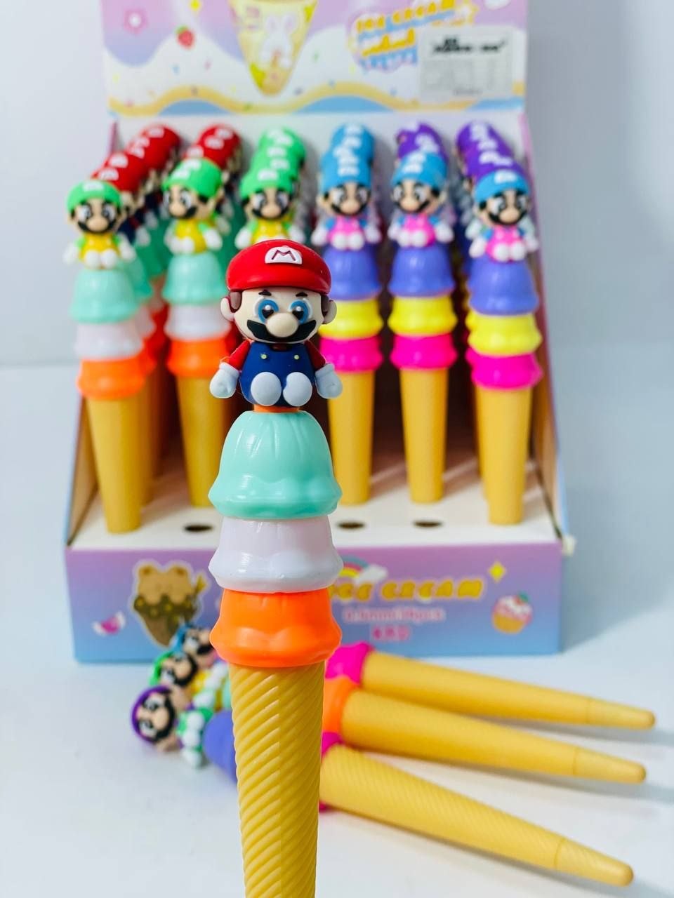 قلم الجاف الجيل ايس كريم سوبر ماريو