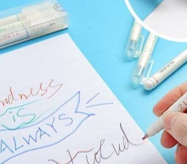 قلم التسطير و المظهر 🖊️🖍️-لقلم 2️⃣ وجه