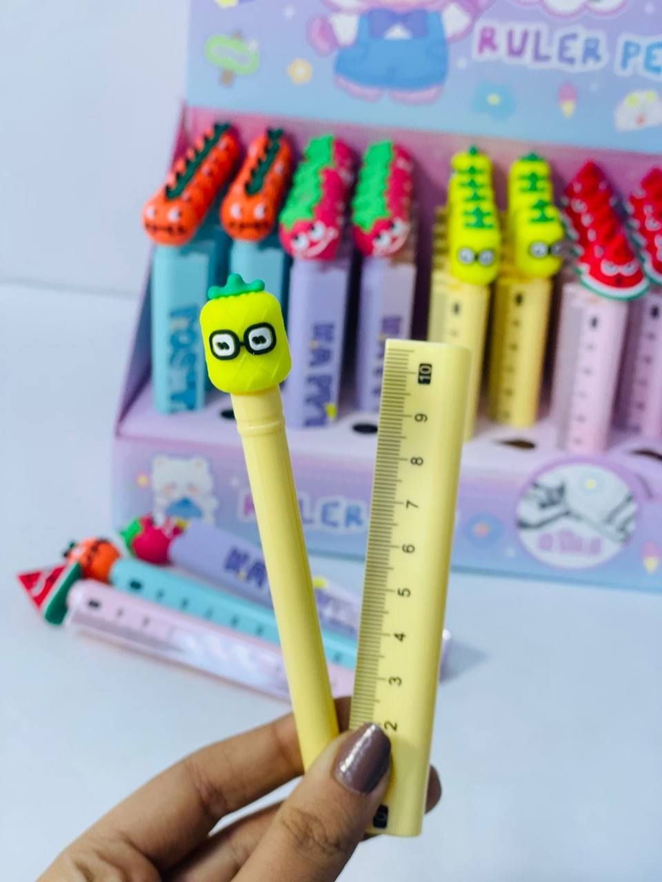 قلم 2️⃣*️⃣1️⃣ القلم الجيل و المسطرة ✏️✏️📏