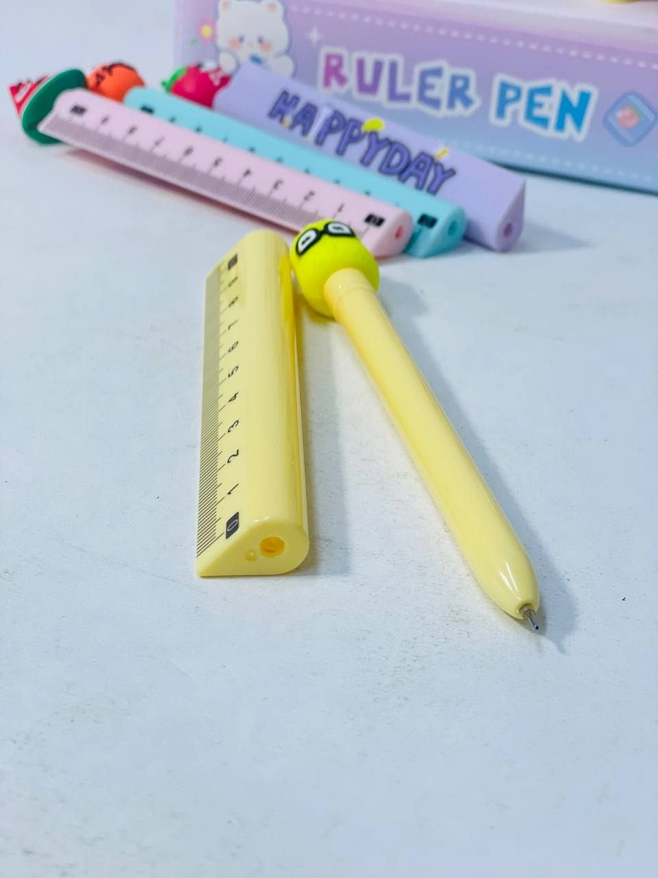 قلم 2️⃣*️⃣1️⃣ القلم الجيل و المسطرة ✏️✏️📏