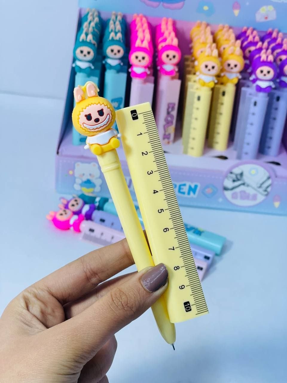 قلم 2️⃣*️⃣1️⃣ القلم الجيل و المسطرة ✏️✏️📏