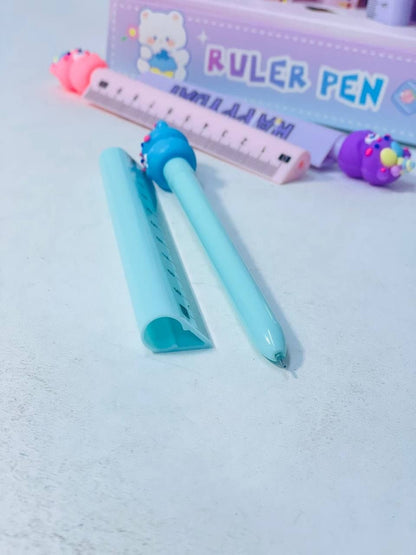 قلم 2️⃣*️⃣1️⃣ القلم الجيل و المسطرة ✏️✏️📏