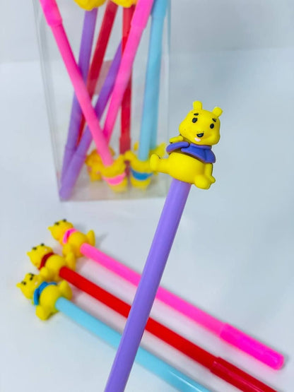 القلم الچيل بشكل ويني الدب 🧸🧸🧸