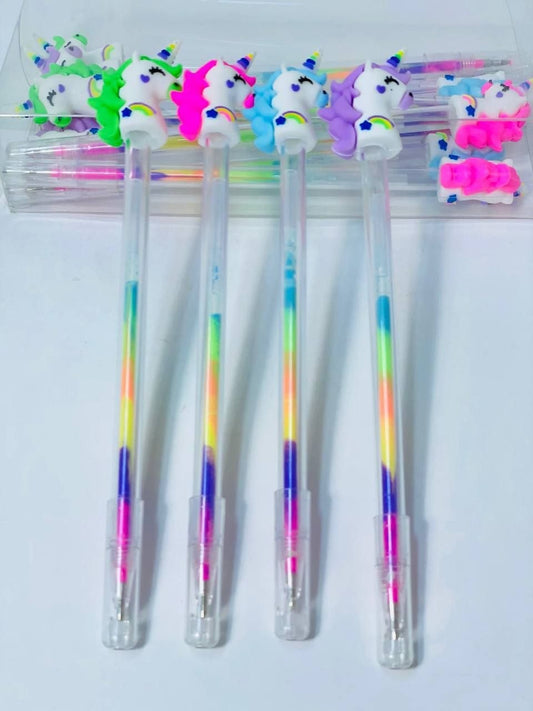 القلم الچيل بشكل يوني كورن 🦄🦄🦄
