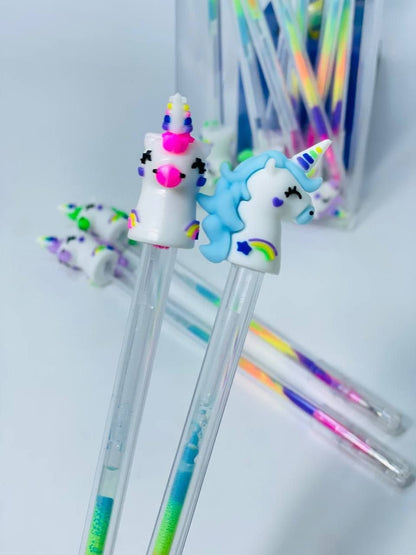 القلم الچيل بشكل يوني كورن 🦄🦄🦄