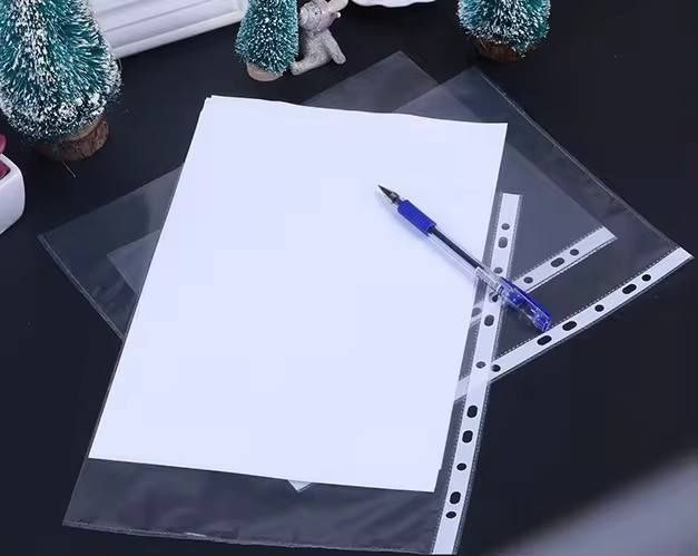 حافظة شفافة البلاستيك  ١٤٠ ميكرون 📁