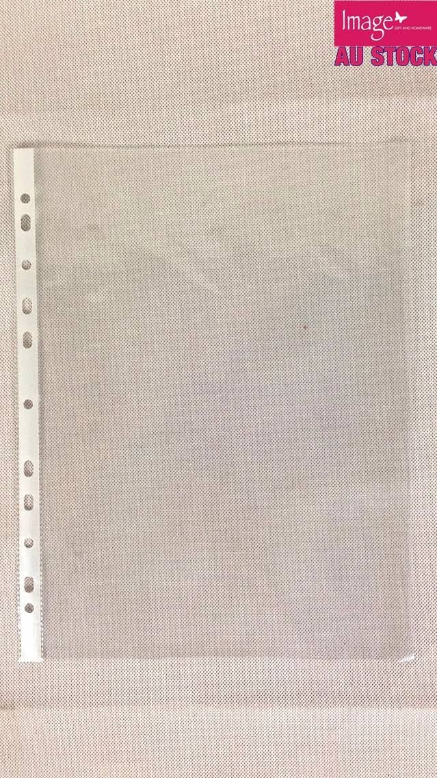 حافظة شفافة البلاستيك ٥٠ ميكرون 📁