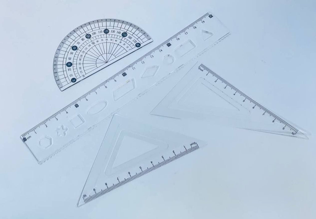 طقم مساطر الطقم الهندسي 📏📐 🔱