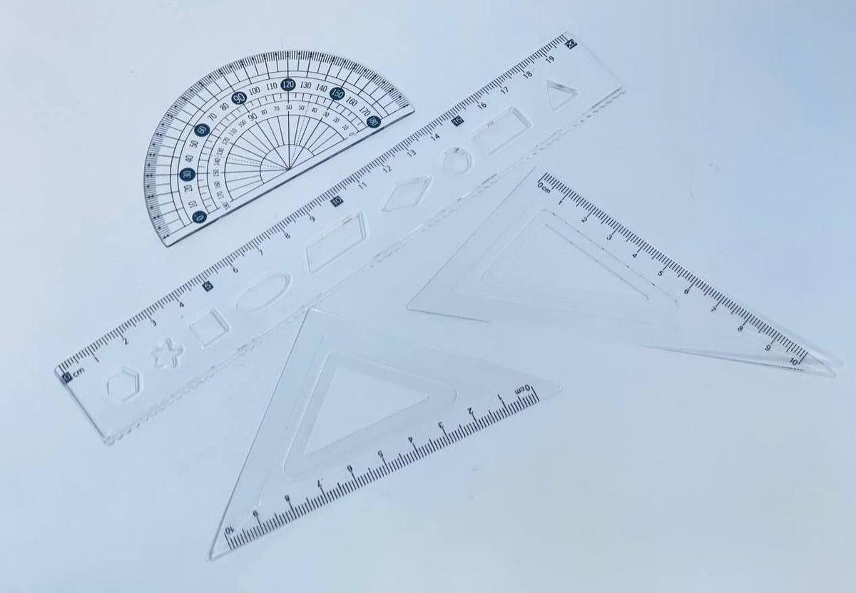طقم مساطر الطقم الهندسي 📏📐 🔱