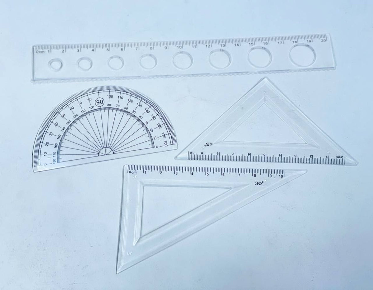 طقم مساطر الطقم الهندسي 📏📐 🔱