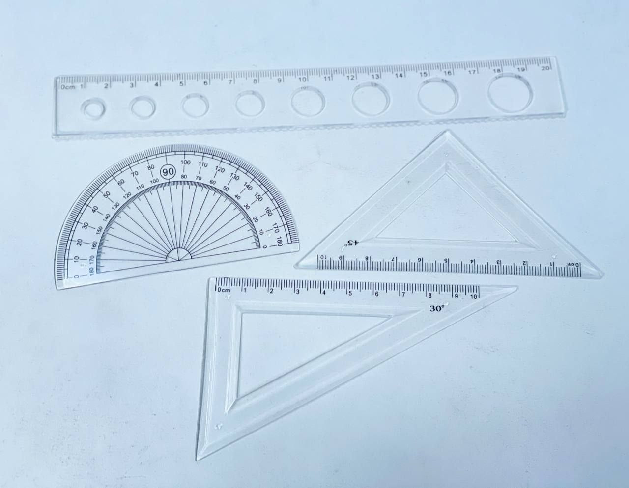 طقم مساطر الطقم الهندسي 📏📐 🔱