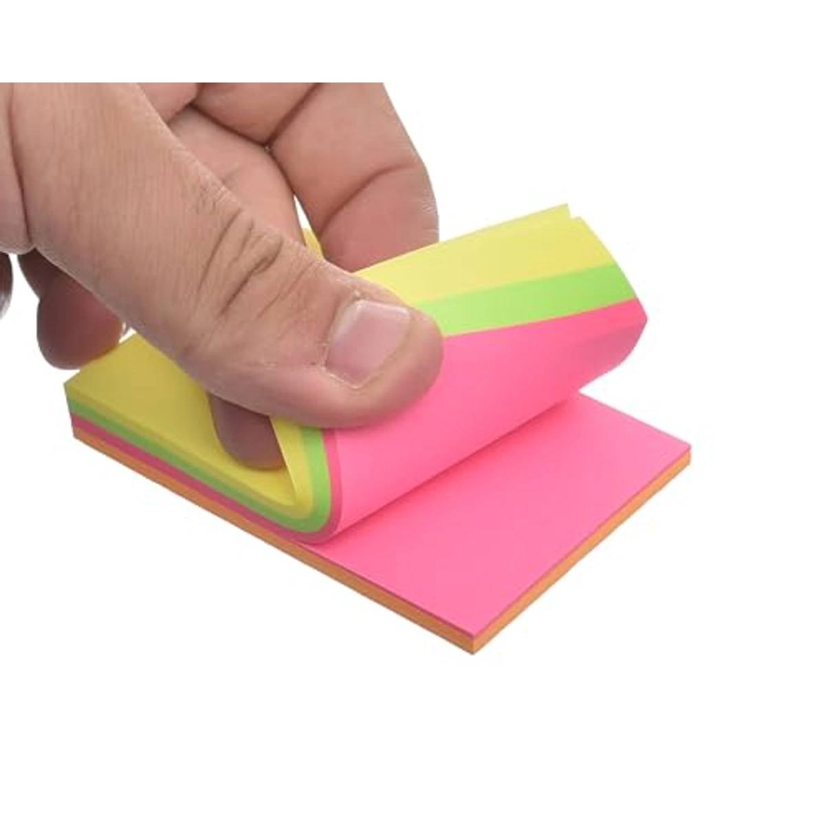 استيكر الورق الملون 🟪🟦🟩🟨 المقاس : ٣*٣ اينش 📏