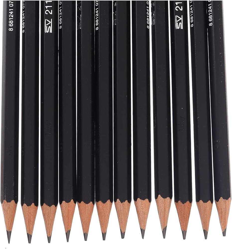 قلم رصاص فبركاسيل باستيكة ✏️