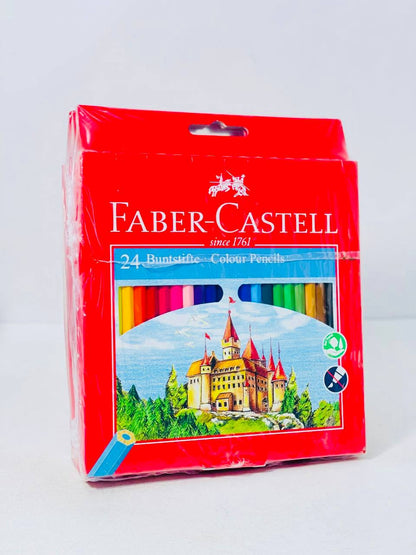 الوان الخشب 🖍🪵 FABER-CASTELL 🏇🏻 ٢٤ لون