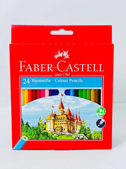الوان الخشب 🖍🪵 FABER-CASTELL 🏇🏻 ٢٤ لون