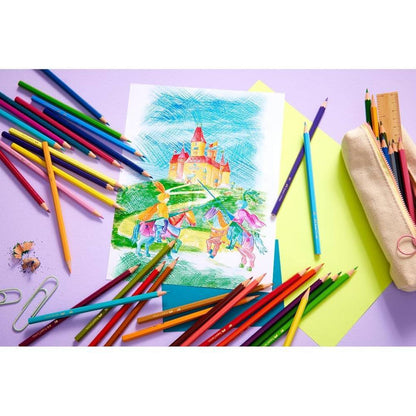 الوان الخشب 🖍🪵 FABER-CASTELL 🏇🏻 ٢٤ لون
