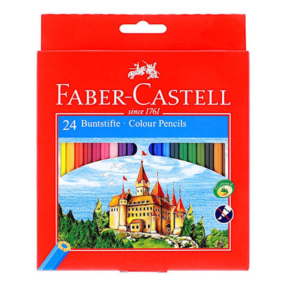 الوان الخشب 🖍🪵 FABER-CASTELL 🏇🏻 ٢٤ لون