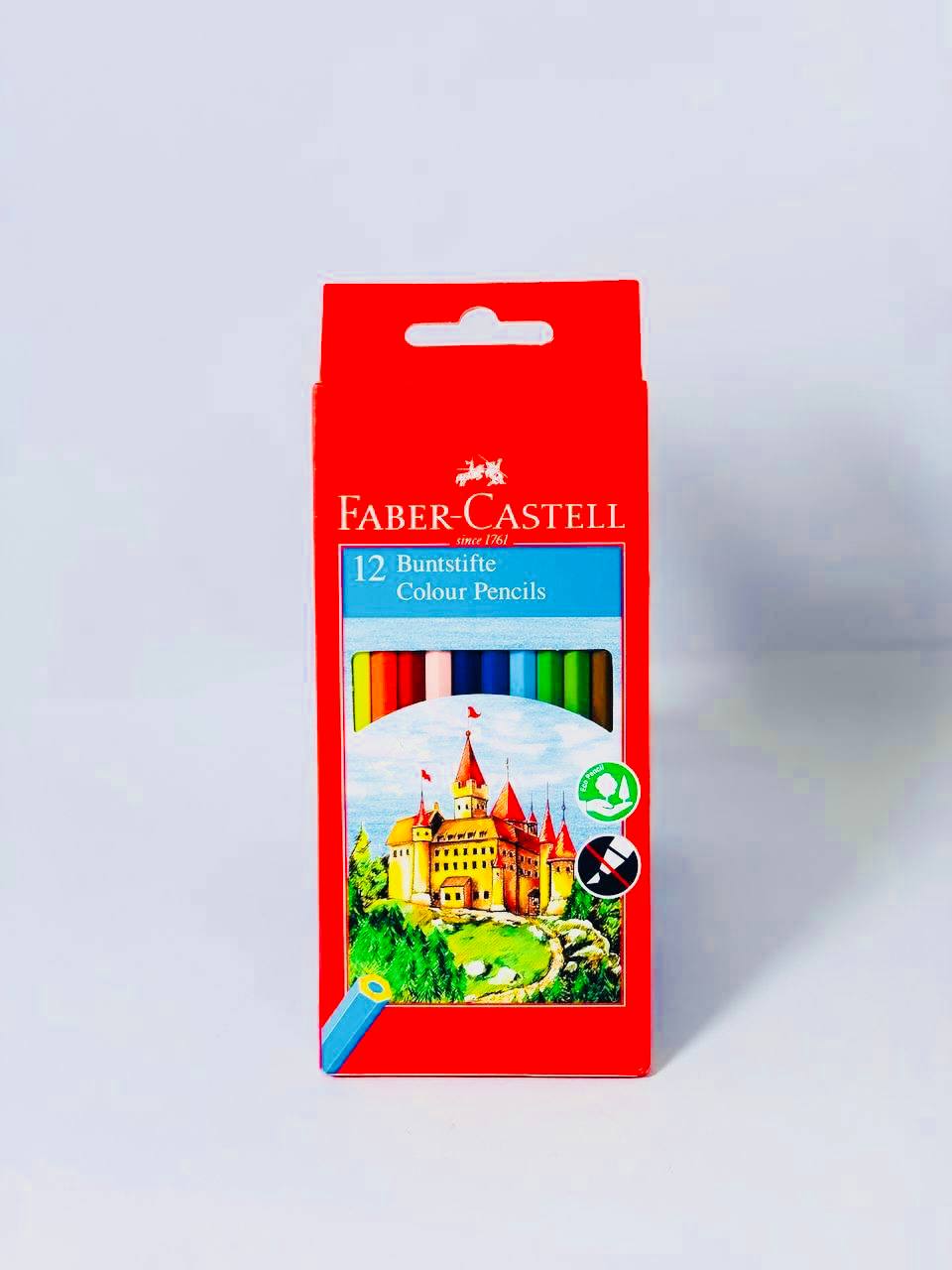الوان الخشب 🖍🪵 FABER-CASTELL 🏇🏻  ١٢ لون