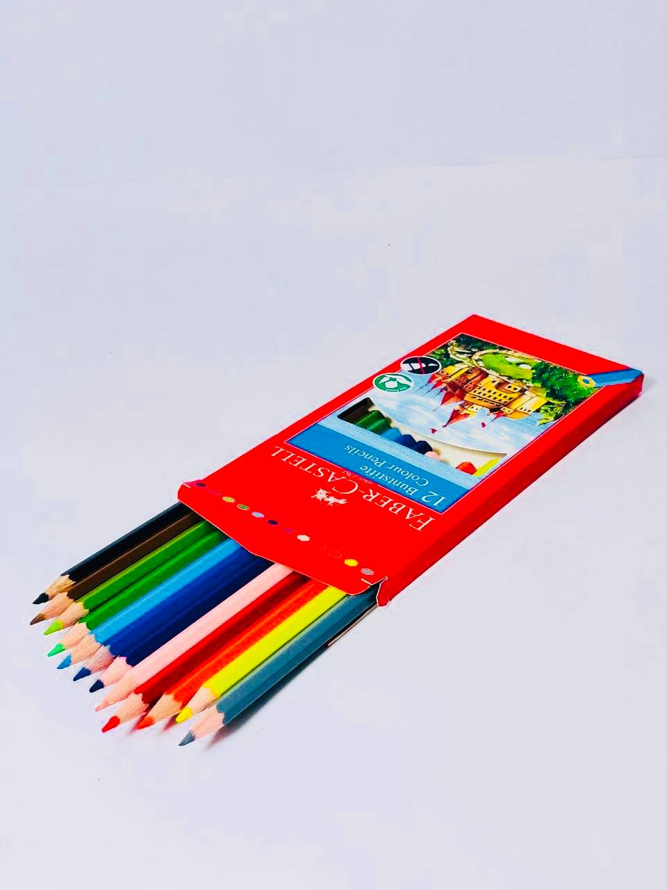 الوان الخشب 🖍🪵 FABER-CASTELL 🏇🏻  ١٢ لون