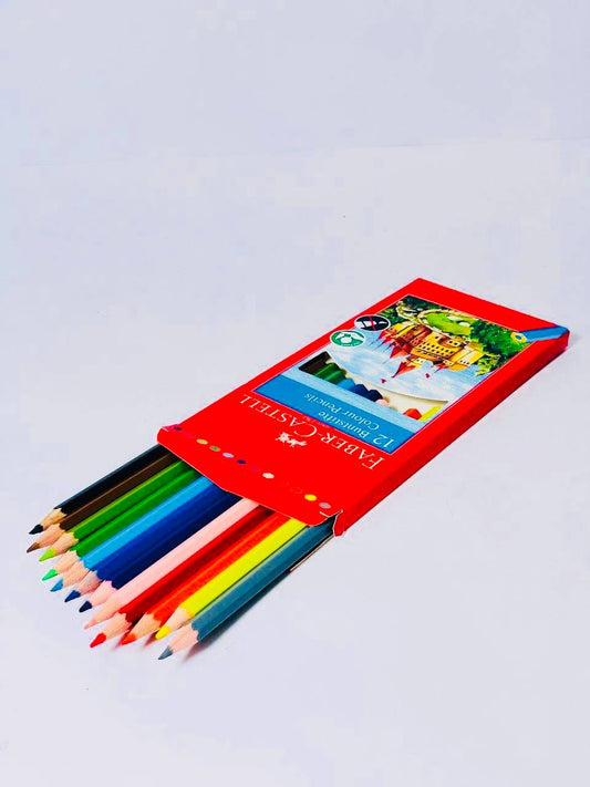 الوان الخشب 🖍🪵 FABER-CASTELL 🏇🏻  ١٢ لون
