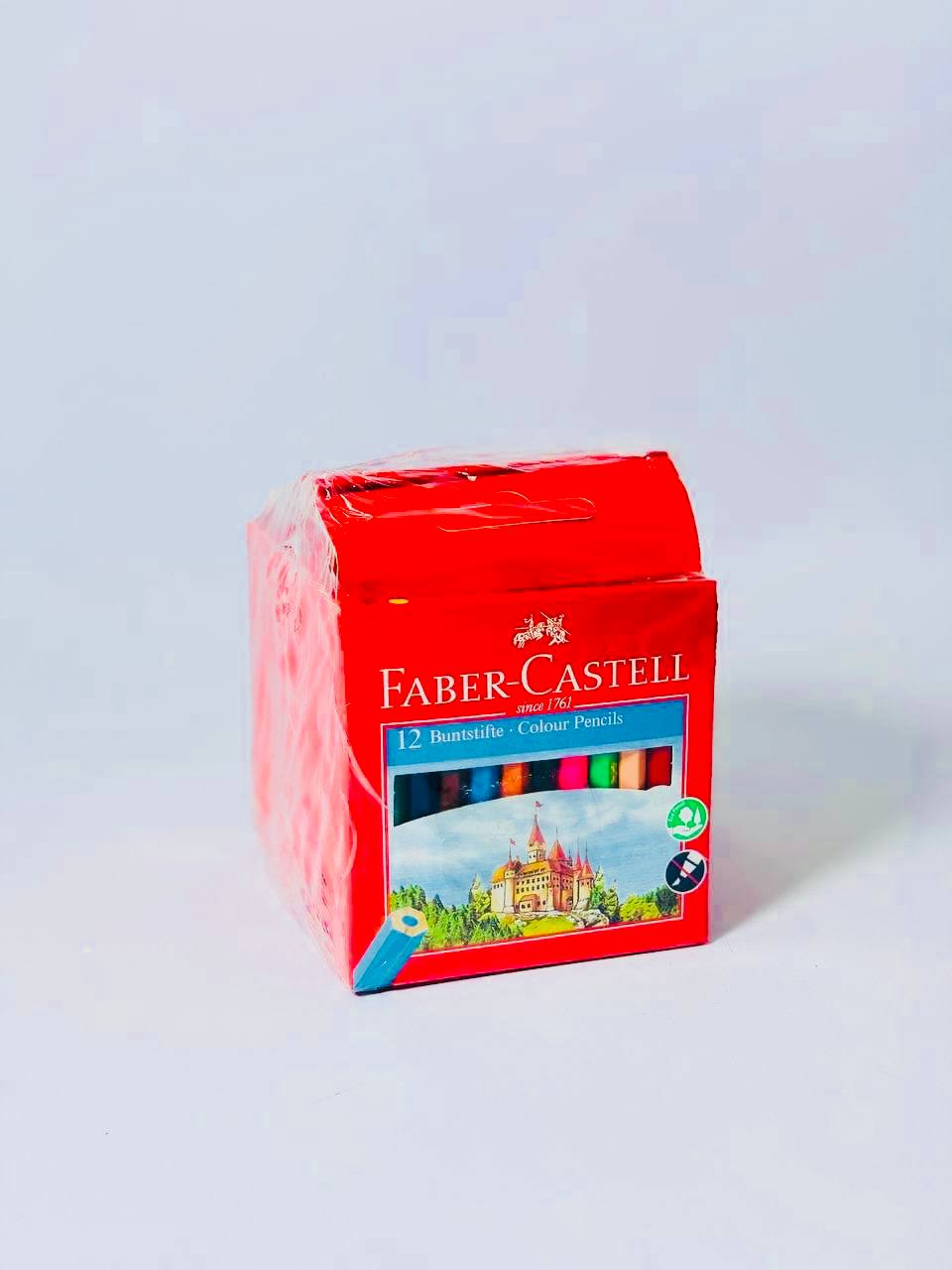 الوان الخشب 🖍🪵 FABER-CASTELL 🏇🏻  ١٢ لون قصير