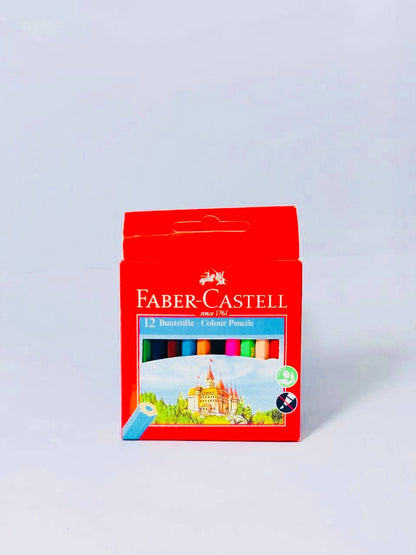 الوان الخشب 🖍🪵 FABER-CASTELL 🏇🏻  ١٢ لون قصير