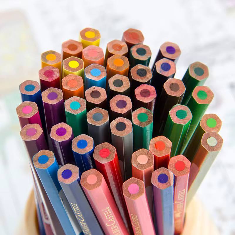 الوان الخشب 🖍🪵 FABER-CASTELL 🏇🏻  ١٢ لون قصير