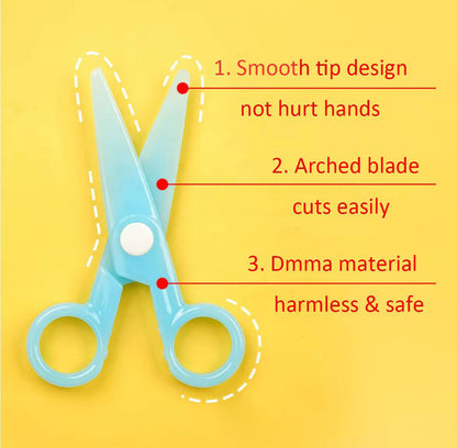 المقص البلاستيك ✂️✂️📝
