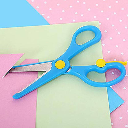 المقص البلاستيك في سن معدن ✂️✂️📝