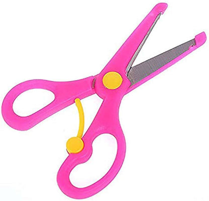 المقص البلاستيك في سن معدن ✂️✂️📝