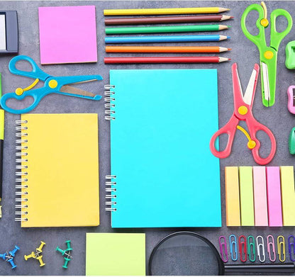 المقص البلاستيك في سن معدن ✂️✂️📝
