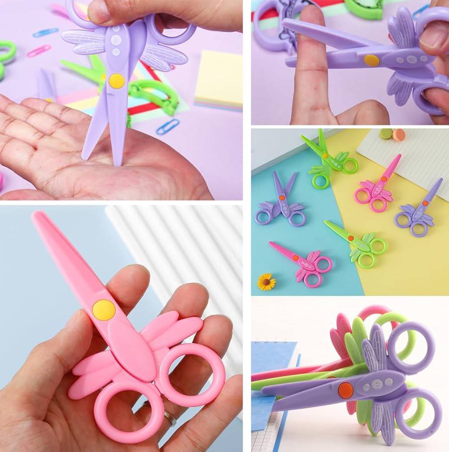المقص البلاستيك ✂️✂️📝
