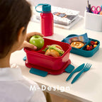 لانش بوكس M-Design 🏵️🍽️🥣