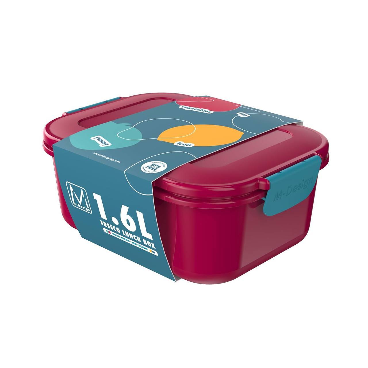 لانش بوكس M-Design 🏵️🍽️🥣