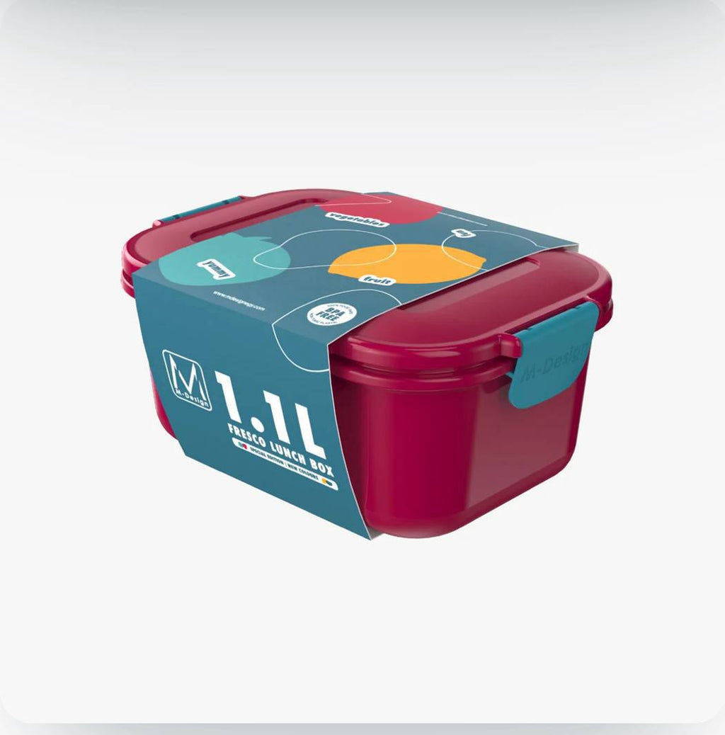 لانش بوكس M-Design 🏵️🍽️🥣