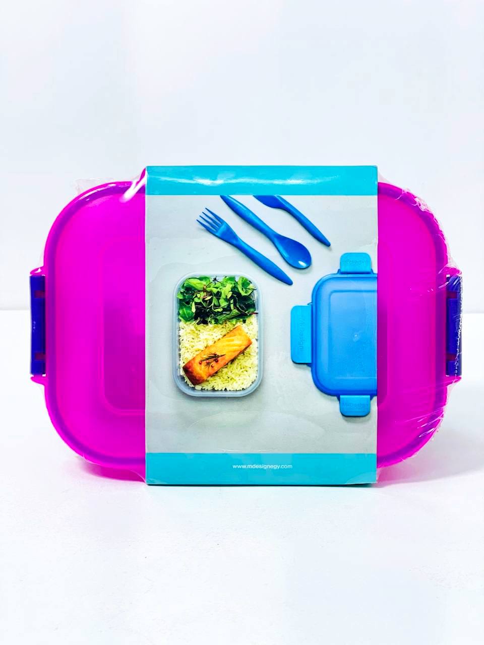 لانش بوكس M-Design 🏵️🍽️🥣