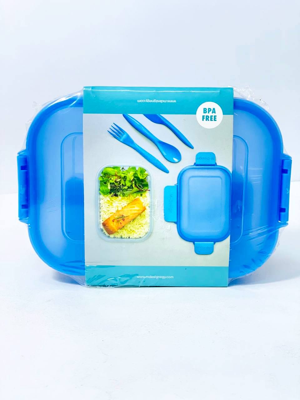 لانش بوكس M-Design 🏵️🍽️🥣