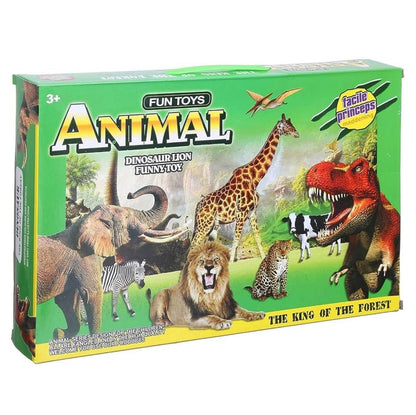 علبة طقم الحيوانات 👝👝🌳🐆🐯