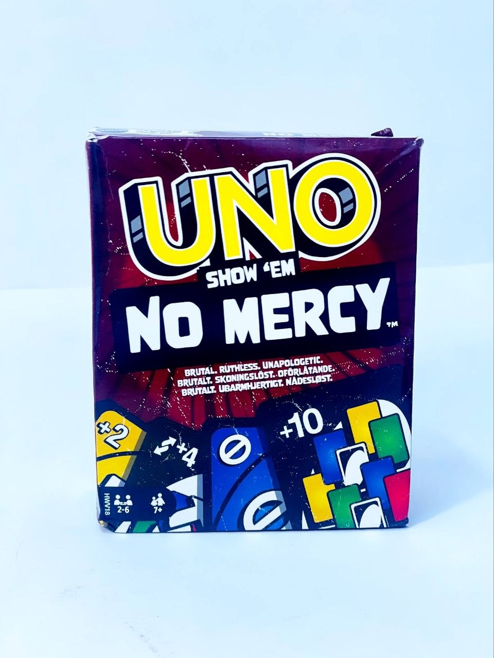 لعبة NO MERCY UNO 🔢1️⃣3️⃣7️⃣5️⃣