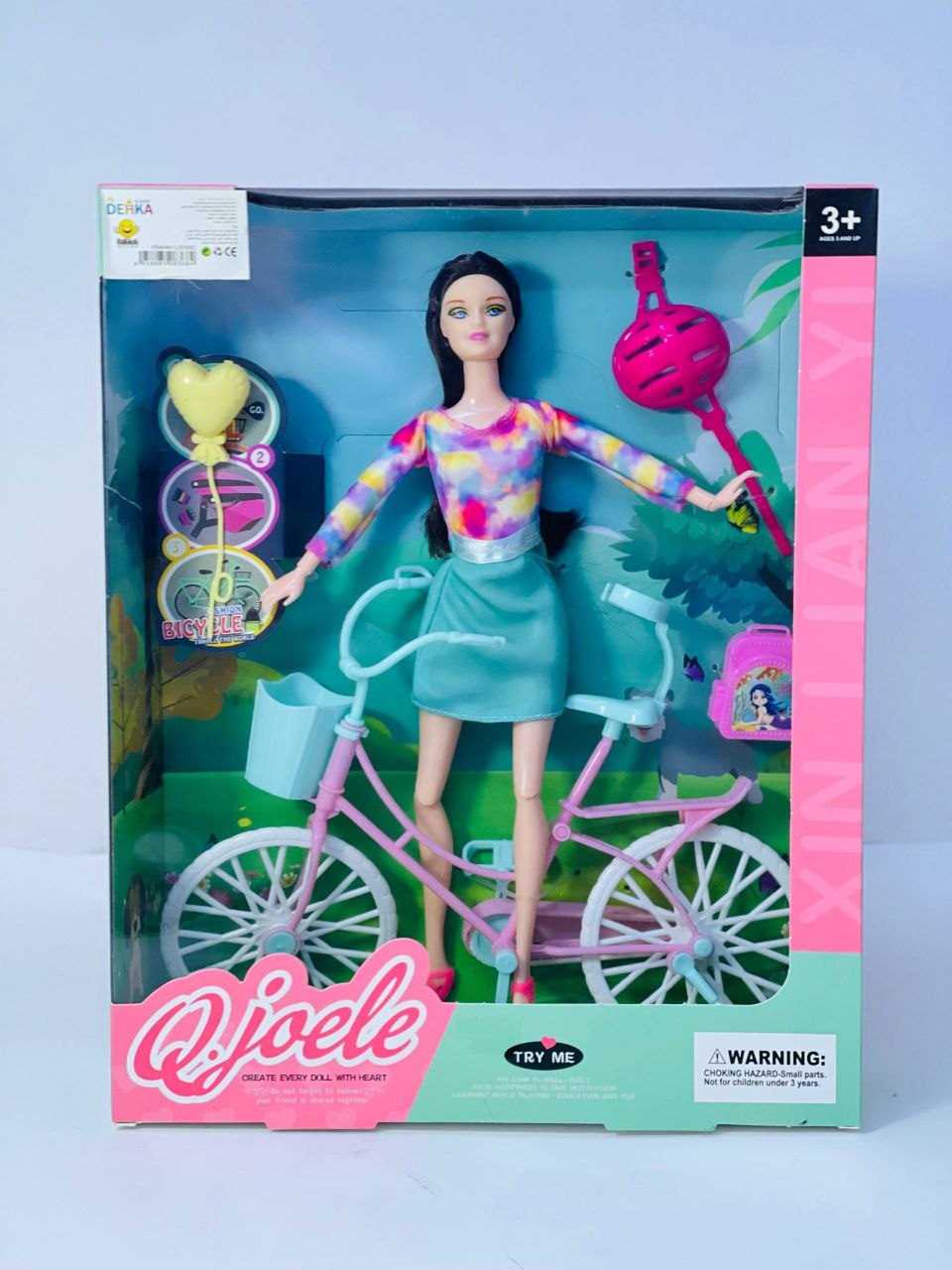 العروسة المفصلات 👱🏻‍♀️🦵🏻🦵🏻👱🏻‍♀️ و عجلة 🚲💫