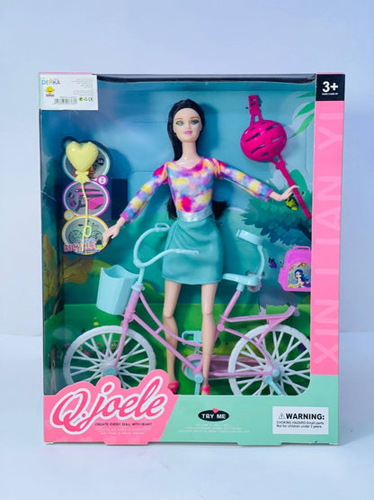 العروسة المفصلات 👱🏻‍♀️🦵🏻🦵🏻👱🏻‍♀️ و عجلة 🚲💫