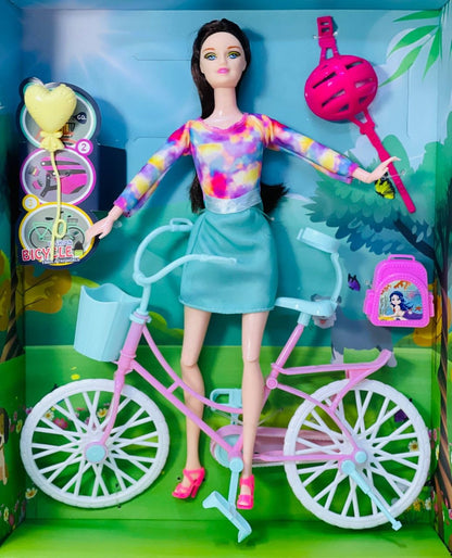 العروسة المفصلات 👱🏻‍♀️🦵🏻🦵🏻👱🏻‍♀️ و عجلة 🚲💫