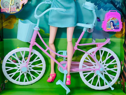 العروسة المفصلات 👱🏻‍♀️🦵🏻🦵🏻👱🏻‍♀️ و عجلة 🚲💫