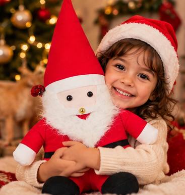 بابا نويل بالملابس القطنية
